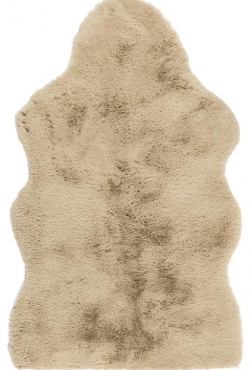 Kožušinový koberec 98898 Wooly sand